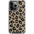 Leopard Print iPhone 15 Pro Clear Case